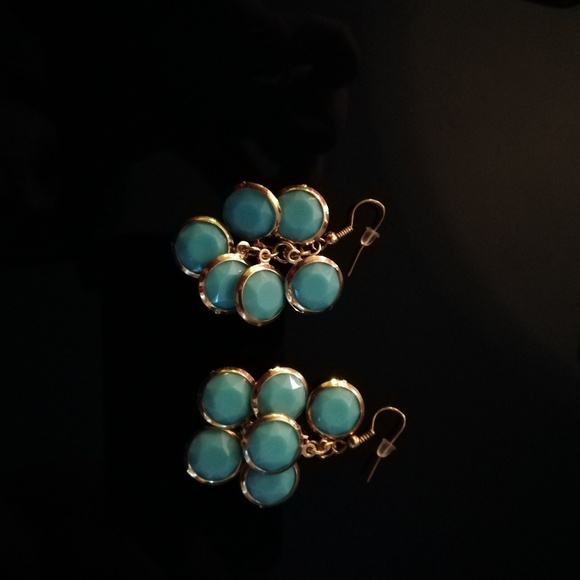 Cara Couture Cluster Drop Earrings - Picture 2 of 3